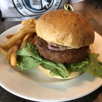 Vegan Burger  at Spyce Lounge in Niagara Falls