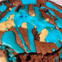 Cookie Monster Brownie at Jennifer Lee's Gourmet Bakery in Boston