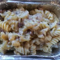 Cauliflower pasta at Jennifer Lee's Gourmet Bakery in Boston