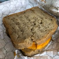 Grilled cheese at Jennifer Lee's Gourmet Bakery in Boston