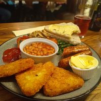 All day breakfast at Wal Restauraunt in Caernarfon