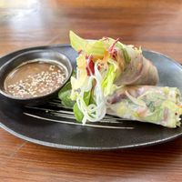 Summer rolls with Seitan  at Chay Umi in Berlin