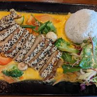 Probably Sai Gon Curry with seitan (8,90€) - 4/5. at Chay Umi in Berlin