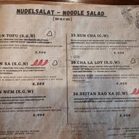 Menu 1. at Chay Umi in Berlin