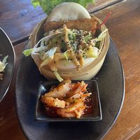 Delicious bao bun  at Chay Umi in Berlin