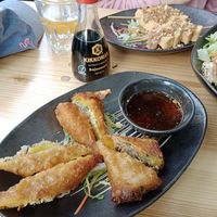 (Something like) spring rolls, really good 👍 at Chay Umi in Berlin