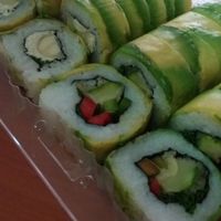 Vegan promo at Runaway Sushi in Santiago