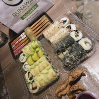 Promo vegan  at Runaway Sushi in Santiago