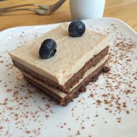 tiramisu at Living Kitchen in Raleigh