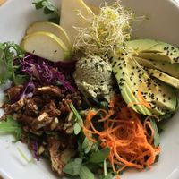 Arugula Crunch salad at Living Kitchen in Raleigh