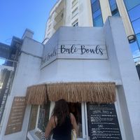 Front  at Bali Bowls in Biarritz