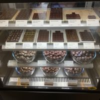Vegan chocolates  at Bread & Chocolate in Auroville