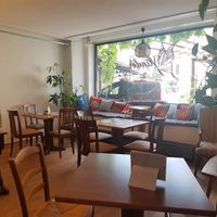 Café section at vlinder.bio in Solothurn