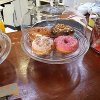Donuts at The Cornish Vegan in Truro