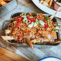  Vegan poutine  at The Cornish Vegan in Truro