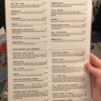 Menu Page 2 at The Cornish Vegan in Truro