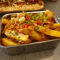 Canadian Poutine at The Cornish Vegan in Truro