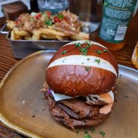 Reuben and poutine at The Cornish Vegan in Truro