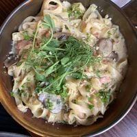 Carbonara  at The Cornish Vegan in Truro