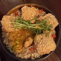 Tofu Katsu at The Cornish Vegan in Truro