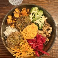 Lunch bowl  at The Cornish Vegan in Truro