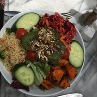 buddha bowl at The Cornish Vegan in Truro