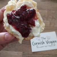 Vegan cream teas at The Cornish Vegan in Truro