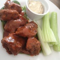 Buffalo "chicken" at The Cornish Vegan in Truro