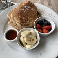 Pancakes  at The Cornish Vegan in Truro