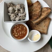 Breakfast  at The Cornish Vegan in Truro