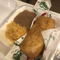 Chimichangas   at El Palote Panaderia in Dallas