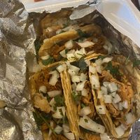 Tacos galore!  at El Palote Panaderia in Dallas