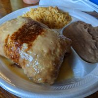 Chimi Plate at El Palote Panaderia in Dallas