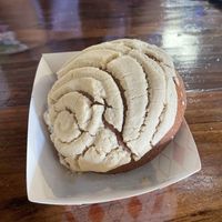 This concha was to die for omggg  at El Palote Panaderia in Dallas