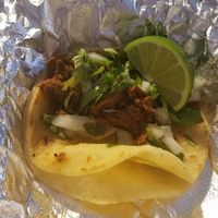 Taco al Pastor  at El Palote Panaderia in Dallas