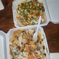 Nachos at El Palote Panaderia in Dallas