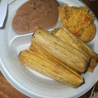 Tamales at El Palote Panaderia in Dallas
