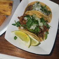 Tacos at El Palote Panaderia in Dallas