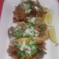 Tier 1 vegan street tacos at El Palote Panaderia in Dallas