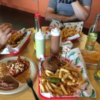 Hodge podge tastes of everything! at El Palote Panaderia in Dallas