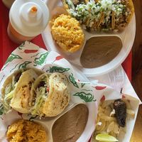 Tacos y gorditas   at El Palote Panaderia in Dallas