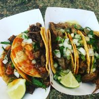 Vegan tacos 😍 at El Palote Panaderia in Dallas
