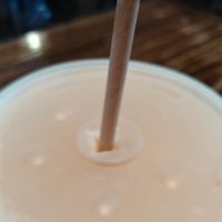 Paper straws yay! at El Palote Panaderia in Dallas