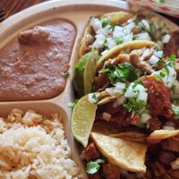 Tacos at El Palote Panaderia in Dallas