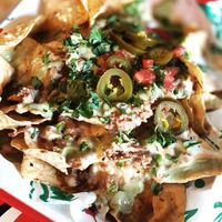 Loaded Nachos at El Palote Panaderia in Dallas
