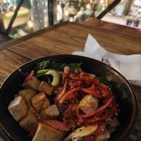 Tofu dish at Zao Street Kitchen in Oerebro