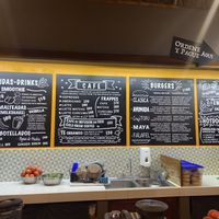 Menu  at Mango y Chile in Bacalar