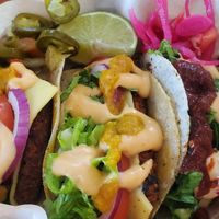 Tacos Ahumado at Mango y Chile in Bacalar