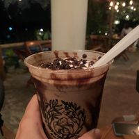 Chocolate milkshake   at Mango y Chile in Bacalar