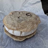 Ice cream sandwich  at Mango y Chile in Bacalar